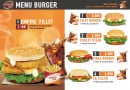 Menu Chicken's king - Menu burgers