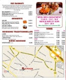 Menu Le Punjab - Les riz basmati, les desserts, les vins ...