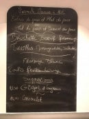 Menu Chez Marius - Exemple de menu