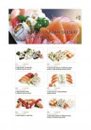 Menu Sushi Kyoto - Les menus makis, sushis et sashimis