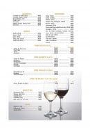 Menu Sushi Kyoto - Les apéritifs, boissons, bières et vins