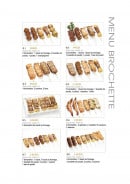 Menu Sushi Kyoto - Les menus brochettes