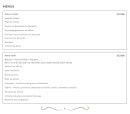 Menu Le Palmier - Les menus