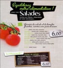 Menu Presto pizza - les salades 