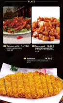 Menu Yori - Plats
