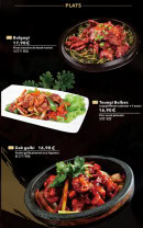 Menu Yori - Plats suite