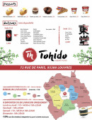 Menu Tohido - Desserts, boissons et informations