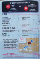 Menu Le Four De Marco - Les vins, bières, ..