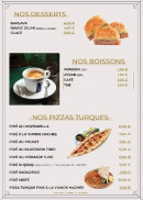 Carte et menu de Meat et grill à Villiers le Bel — Les desserts, boissons et pizzas