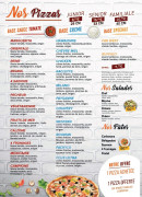 Menu La Spezzia - Les pizzas