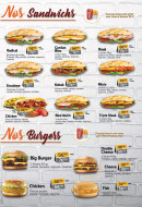 Menu La Spezzia - Les sandwichs et burgers