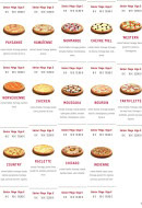 Menu Pizza Nostra - Les pizzas suite