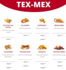 Menu Pizza Nostra - Les tex mex