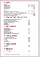 Carte et menu de Bella Italia à Magny en Vexin — Les vins, apéritifs et digestifs,...