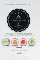Carte et menu L'Atelier du Sushi Magny en Vexin