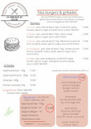 Carte et menu de La fabrique de Julien à Magny en Vexin — Les burgers et grillades