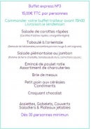 Menu Cocktail-et-reception - Buffet 3