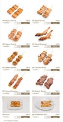 Menu Sushi Yakitori - Les Brochettes