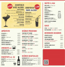 Carte et menu de American Steak House Gonesse à Gonesse — Les apéritifs, cocktails, ...