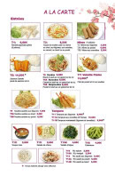Carte et menu de Okynawa à Eaubonne — Plats a la carte