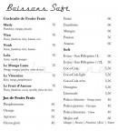 Menu Cala Luna - Les softs