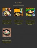 Menu Cantine Corner - Les salades