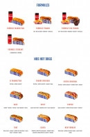 Menu Franks Hot Dog - Formules et hot dogs