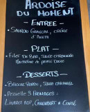 Menu Le Friendly - Exemple de menu