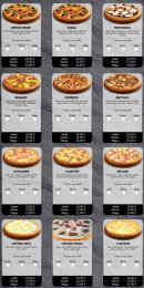 Menu Pizza king - Les pizzas page 3