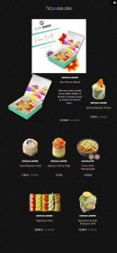Carte et menu de Sushi Shop à Roissy en France — Les nouveautés