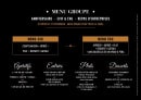 Menu R7 - Menu groupes 