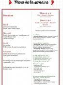 Menu La Basquaise - Menu de la semaine