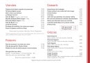 Menu Le K.ré - Viandes, poissons, glaces et desserts