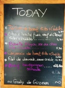 Menu Arizona Grill - Un exemple de plats 