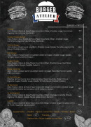 Menu L'Atelier De Crystal Beach - Les burgers