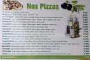 Menu Sun Grill - Les pizzas