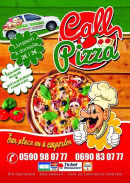 Carte et menu Call Pizza Baie Mahault