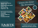 Menu Taste - Exemple de menu