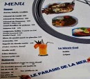 Menu Le Paradis de la Mer - Les repas, boissons et week-end