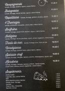 Carte et menu de Pizza 2000 à Sainte Anne — Les pizzas