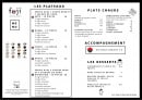 Carte et menu de Fuji Sushi à Fort de France — les plateaux, plats, accompagnements,...