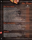 Carte et menu de Hasta La Pizza à Fort de France — Les pizzas