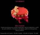 Menu Le Traiteur Gourmet - Les desserts