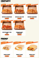 Carte et menu de O'Tacos à Fort de France — Crousty, frero