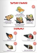 Carte et menu de Torii Sushi à Fort de France — Les Sushis Chauds
