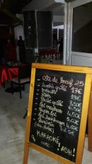 Menu L'épi Créole - Exemple de menu