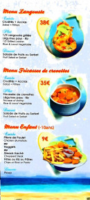 Menu Le Littoral - Les menus