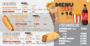 Menu Madin Food - Kebabs, hot dogs, burritos,...