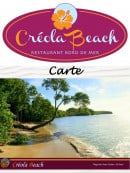 Menu Créola Beach - Carte et menu Créola Beach Sainte Anne
