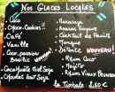 Menu Otantik - Ti resto nature - Les glaces